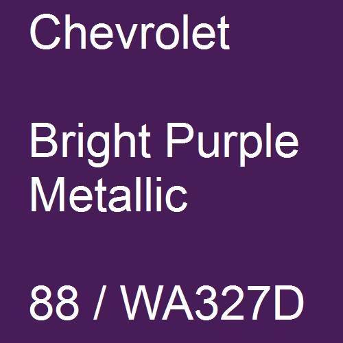 Chevrolet, Bright Purple Metallic, 88 / WA327D.